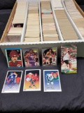 4000+ mix of basketball and Hockey cards laye 80s-90s