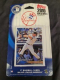 2010 Topps Yankees team set baseball cards