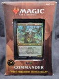 Magic the Gathering Commander witherbloom witchcraft sealed deck set new