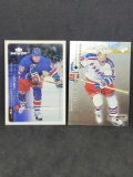 Wayne Gretzky Hockey cards 2 cards Upper deck