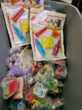 Box of over 50 McDonald's Happy meals toys