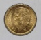 Gold Mexico 1955 5 Peso Gem Brilliant Uncirculated