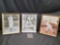 NYs Bob Hale Johnny James Marty McDermott framed 8 x 10 photos Signed