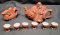 Vintage Yixing Clay Asian teapot and Camel teapot w small cups