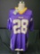 Vikings #28 Adrian Peterson Signed Jersey