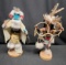 Handcarved Kachina dolls Morning Singer Hoopd