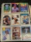 Binder of football, hockey, basketball, baseball, cards from the 80s-2000s