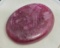 Oval Cabochon cut Red Ruby 11.14cts gemstone