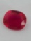 6.82 Ct Oval Red Ruby with Cert