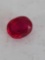 4.22 Ct Oval Red Ruby with Cert