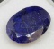 9.17ct blue oval cut Sapphire gemstone