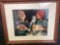 Cheech and Chong signed framed art w/CoA Inperson authentics