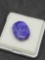 Sapphire Deep Royal blue SRI Lankan 10.14ct Huge cut Polished Stone Earth Mined