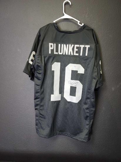 Raiders #16 Jim Plunkett signed Jersey