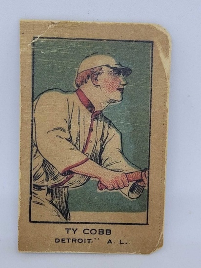 Ty Cobb Strip card