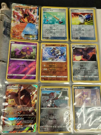 Binder of pokemon cards. Holo, reverse holo, Gx, Ex,