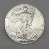 2021-W Type 2 American Silver Eagle 1 Ounce Silver Round. Gem Brilliant Uncirculated