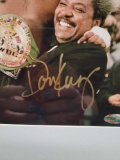 Don King & Tyson Framed 8 x 10 Signed photo
