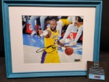 Lakers LeBron James Framed 8 x 10 Signed photo