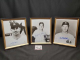 NYs Sonny Dixen Charlie Silvera Bob Del Greco framed 8 x 10 photos Signed