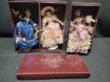 Victorian Trading company Porcelain Victorian dolls