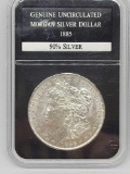 1885-O Slabbed Morgan Dollar Gem Brilliant Uncirculated Blast White