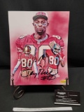 San Francisco's Jerry Rice 8 x 10 photo Signed