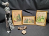 Le Follet Graham's Magazine Vintage Pictures Figurine