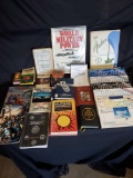 Various books.White Wings, World military power, Scream of eagles, Native American Windom, star trek