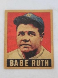 1949 Leaf Babe Ruth Card