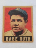 1949 Leaf Babe Ruth Card