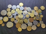 Foreign coin lot. Mexico, And European countries