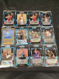 12 basketball cards Signature and Jersey cards