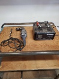 Milwaukee electric right angle drive. Die Hard battery charger and engene starter