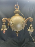 Vintage, Unique globe Chandelier