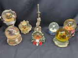 Selection of Fancy Snow Globes.