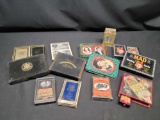 Vintage Playing Cards sets Ronald Reagan Presidential Library Harley Davidson Mad The White House