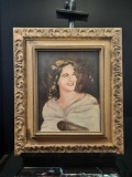 Framed portrait art