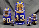 St. Louis Rams super bowl XXXIV Russian Nesting dolls