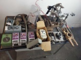 Brinks air paint sprayers and container. Task doweling jig. Panisonic power inverter. Motor