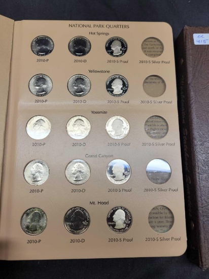Amazing Statehood & America the Beautiful Quarter Collection with Proofs in Dansco Albums