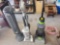 Shark liftaway deluxe vacuum. Bissell pro heat revolution carpet cleaner. Lasko stand up revolving