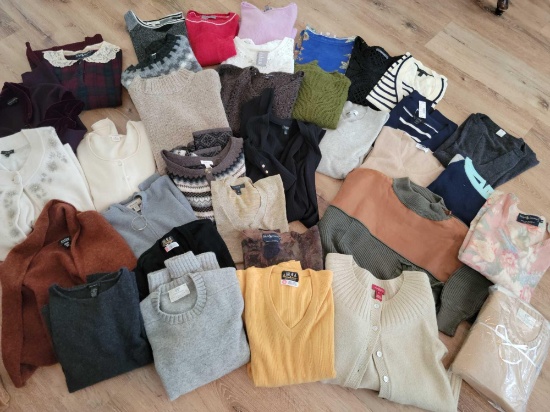 Sweater collection s m and l. Cashmere Lambswool Ralph Lauren JCrew Sundance Talbots and more