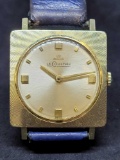 14kt gold Le Coultre watch