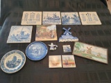 Trivets or Tiles Handpainted in Holland Magnets