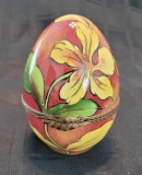 Limoges France Porcelain egg