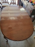 Wood top 6 chairs