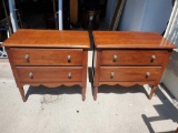 Country inns and back roads by Thomasville 2 drawer stands.