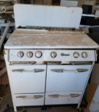 Vintage O'Keefe & Merritt Four Burner Stove with Double Oven and Griddle...Model 420-13