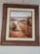 Beautiful Faux wood framed Oil Painting